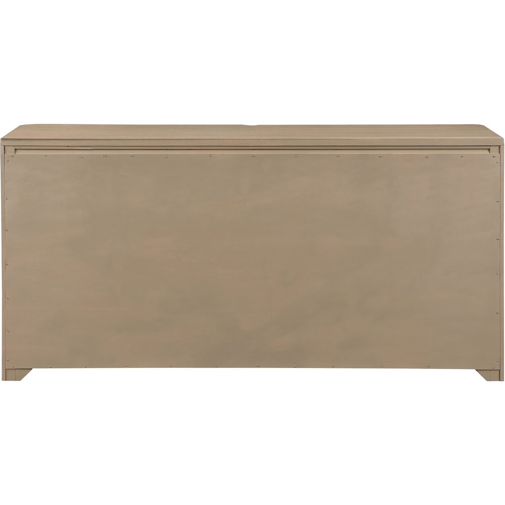 Caswell Natural Oak Veneer And Solid Wood Dresser