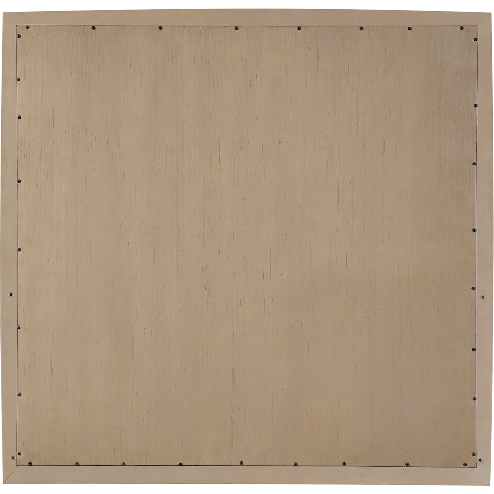 Caswell Natural Oak Veneer And Solid Wood Mirror