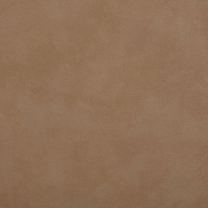 Caswell Natural Vegan Leather Upholstered Twin Bed (3 Boxes)