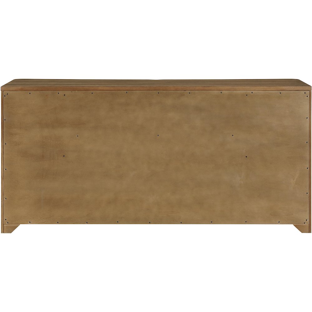 Caswell Brown Oak Veneer And Solid Wood Dresser