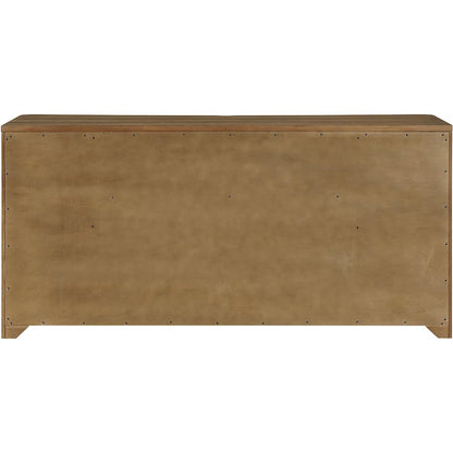 Caswell Brown Oak Veneer And Solid Wood Dresser