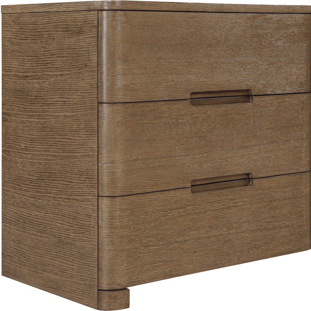 Caswell Brown Oak Veneer And Solid Wood Dresser