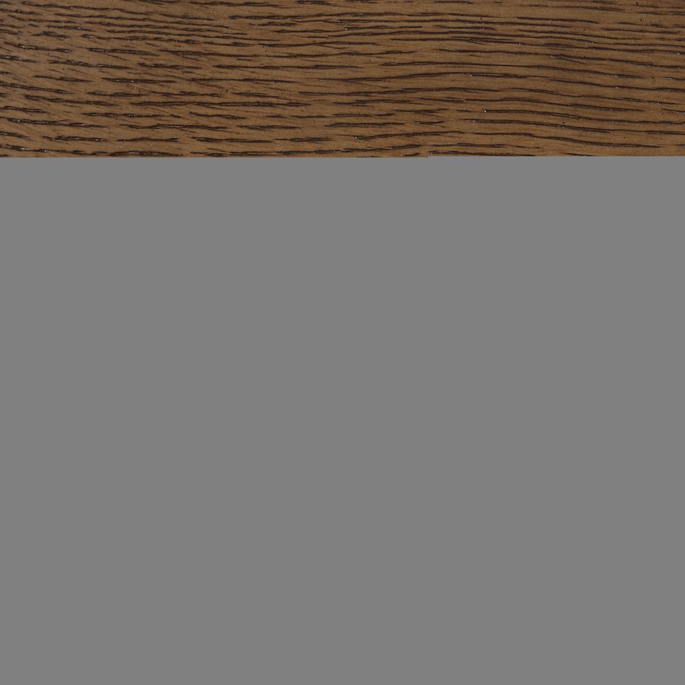 Caswell Brown Oak Veneer And Solid Wood Mirror