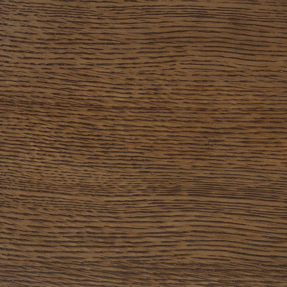 Caswell Brown Vegan Leather Upholstered Queen Bed (3 Boxes)