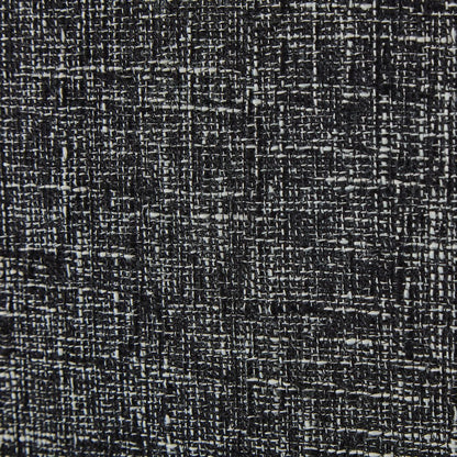 Penny Black Polyester Fabric King Bed