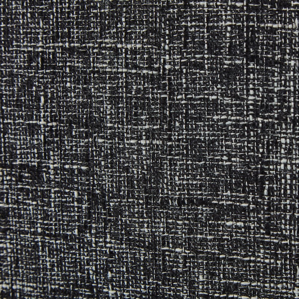 Penny Black Polyester Fabric Queen Bed