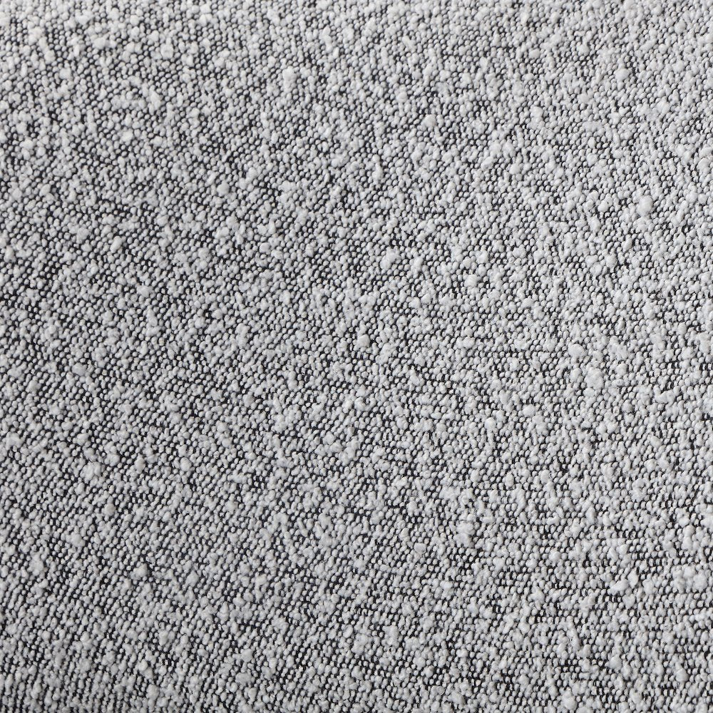 Penny Grey Boucle Fabric Queen Bed