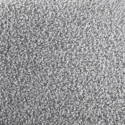 Penny Grey Boucle Fabric Twin Bed