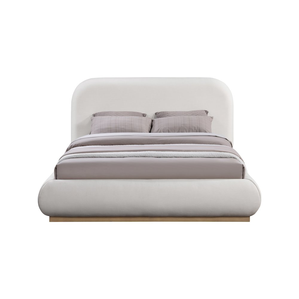 Vaughn Cream King Bed