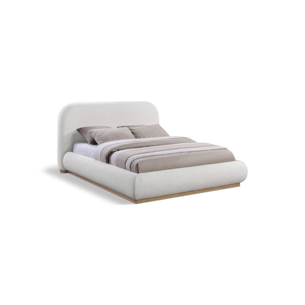 Vaughn Cream Queen Bed