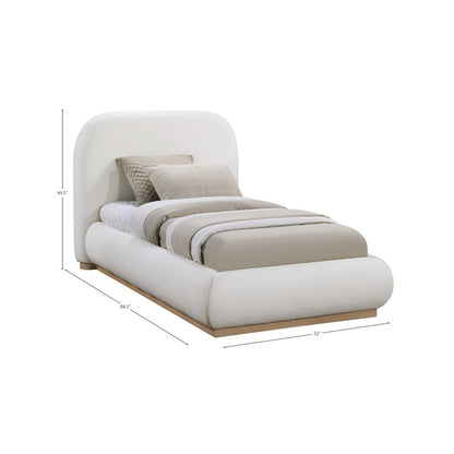 Vaughn Cream Twin Bed