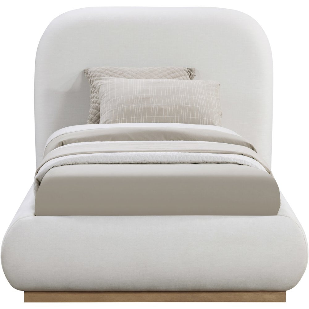 Vaughn Cream Twin Bed