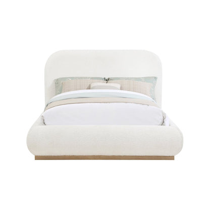 Vaughn Cream Queen Bed