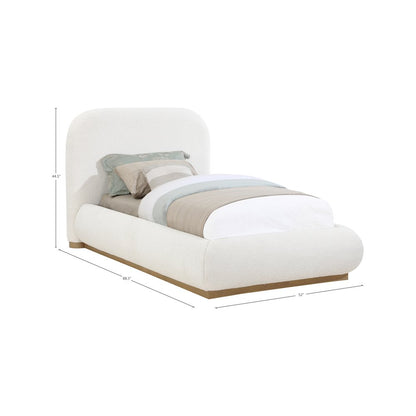 Vaughn Cream Twin Bed