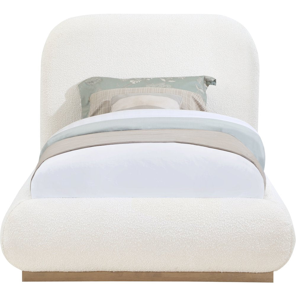 Vaughn Cream Twin Bed