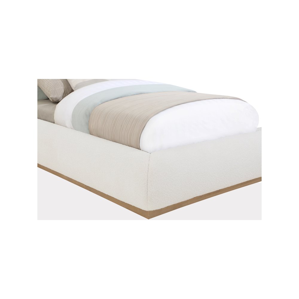 Vaughn Cream Twin Bed