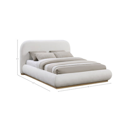Vaughn Cream King Bed