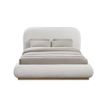 Vaughn Cream Queen Bed