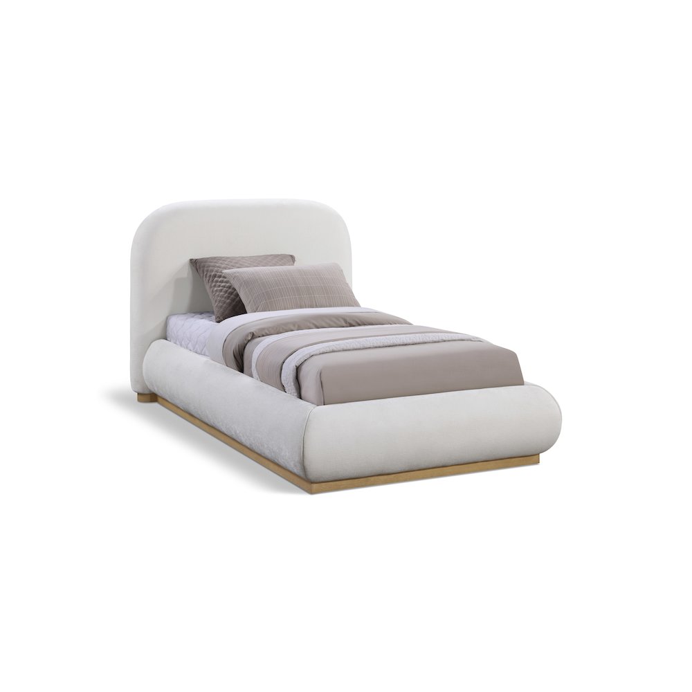 Vaughn Cream Twin Bed