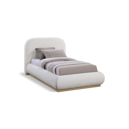 Vaughn Cream Twin Bed