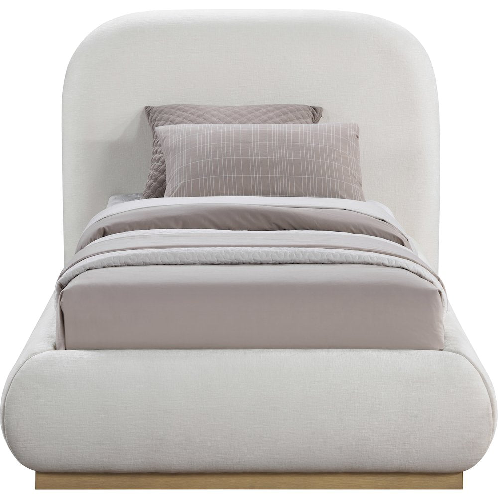 Vaughn Cream Twin Bed