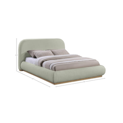 Vaughn Mint King Bed