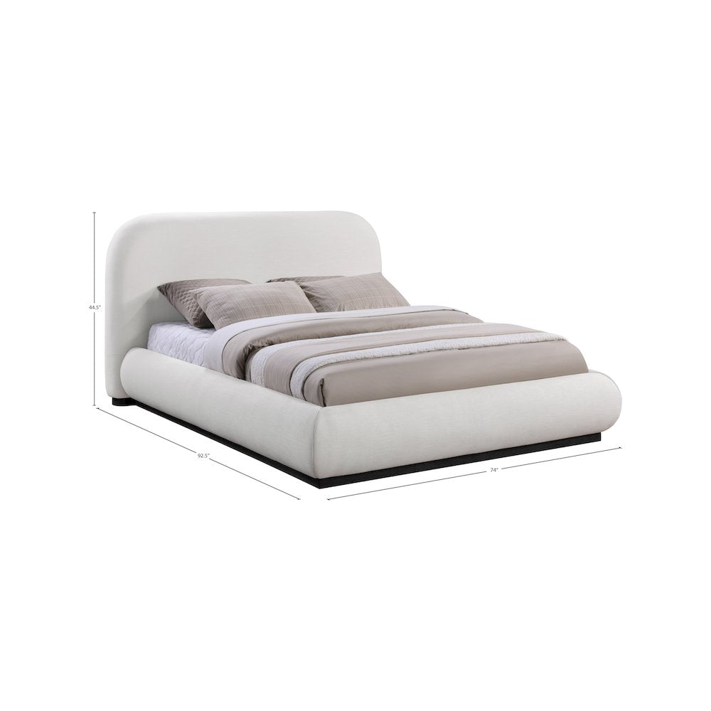Vaughn Cream Queen Bed