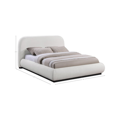 Vaughn Cream Queen Bed