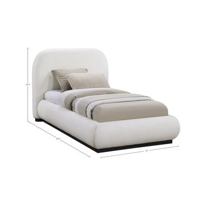 Vaughn Cream Twin Bed