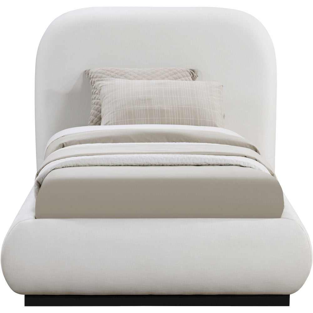 Vaughn Cream Twin Bed