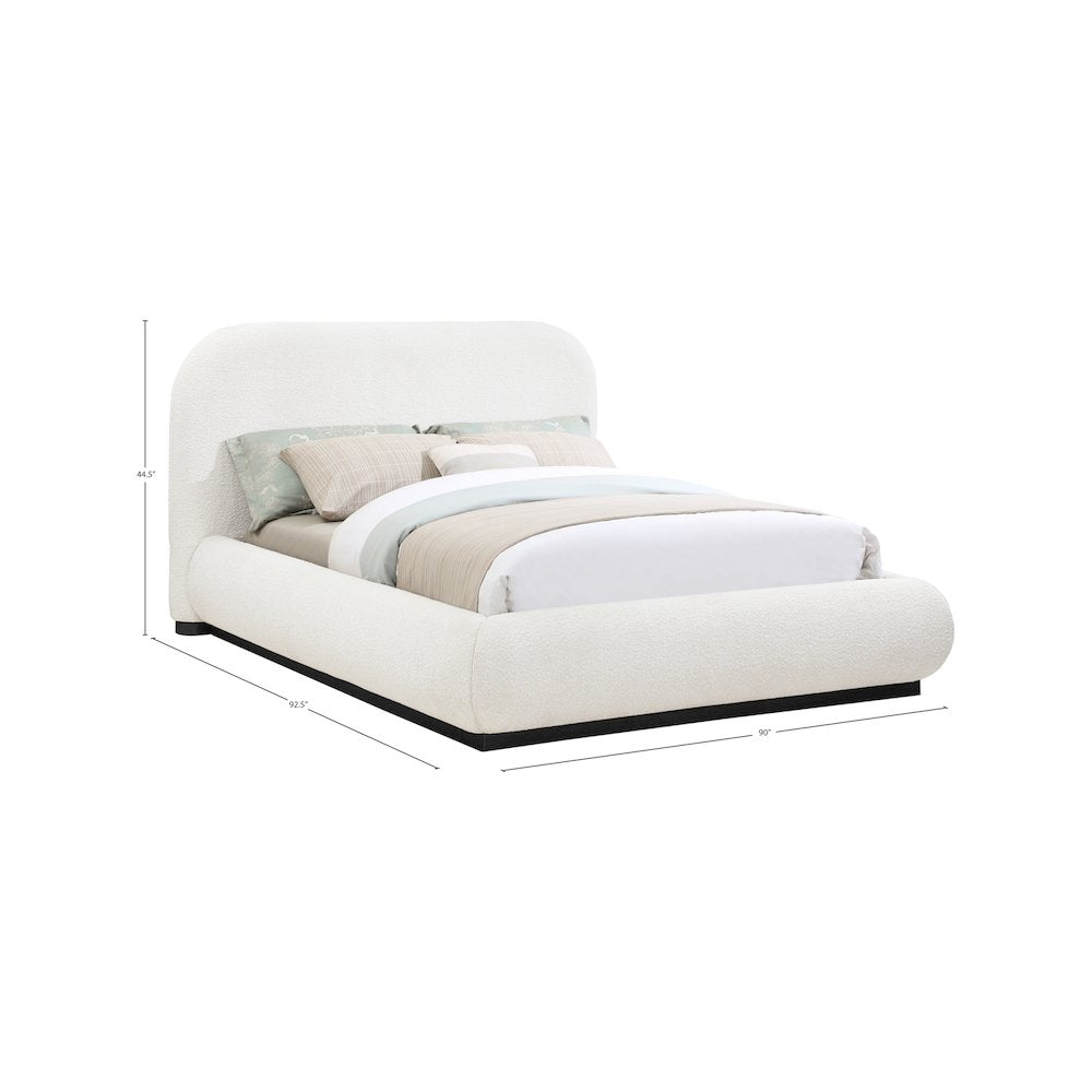 Vaughn Cream King Bed