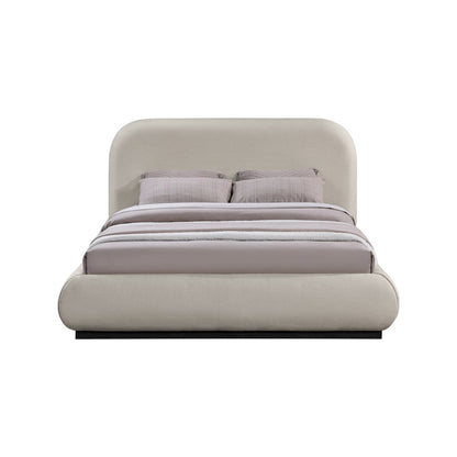 Vaughn Beige King Bed