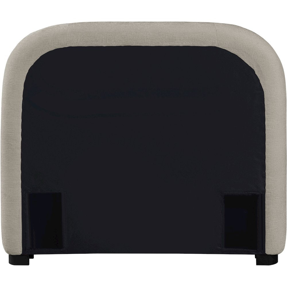 Vaughn Beige Twin Bed