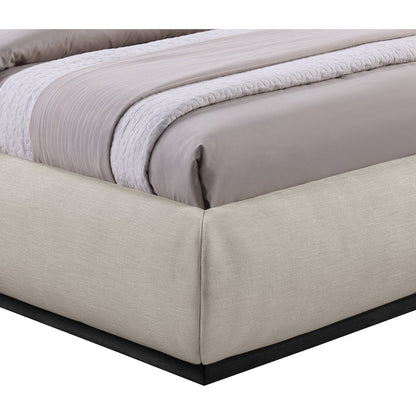 Vaughn Beige Twin Bed