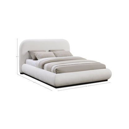 Vaughn Cream Queen Bed