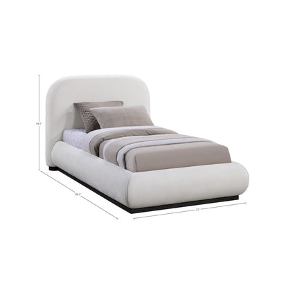 Vaughn Cream Twin Bed