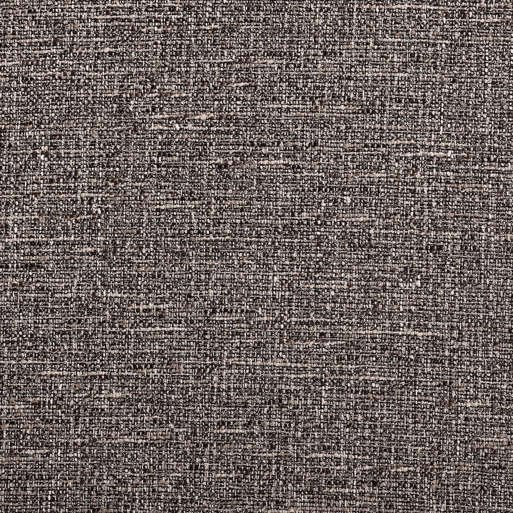 Fira Brown Linen Textured Fabric Upholstered Full Bed