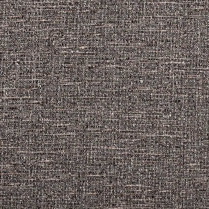 Fira Brown Linen Textured Fabric Upholstered Twin Bed