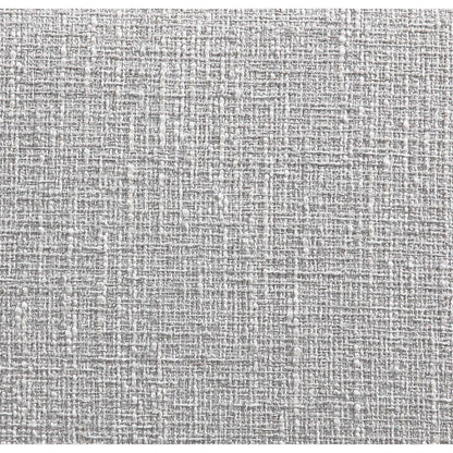 Fira Grey Linen Textured Fabric Upholstered Full Bed