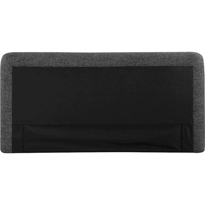 Blair Black Fabric Upholstered Queen Bed