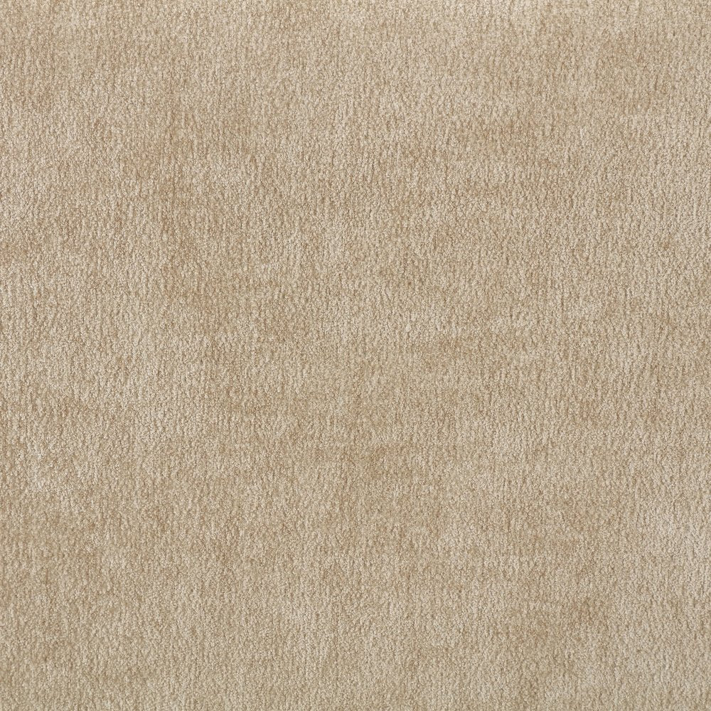 Blair Beige Chenille Fabric Upholstered Twin Bed
