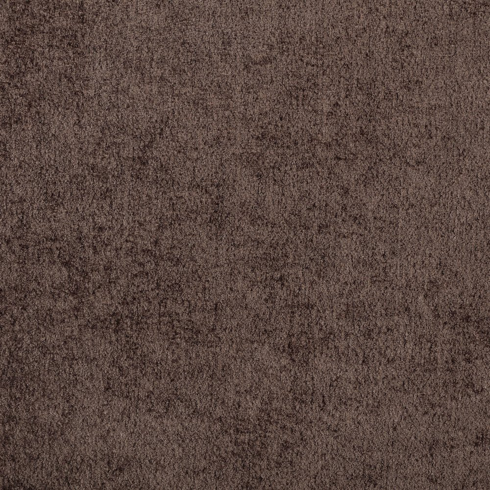Blair Brown Chenille Fabric Upholstered Twin Bed