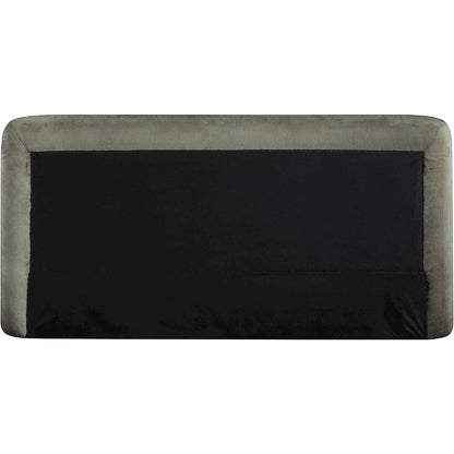 Blair Green Chenille Fabric Upholstered King Bed