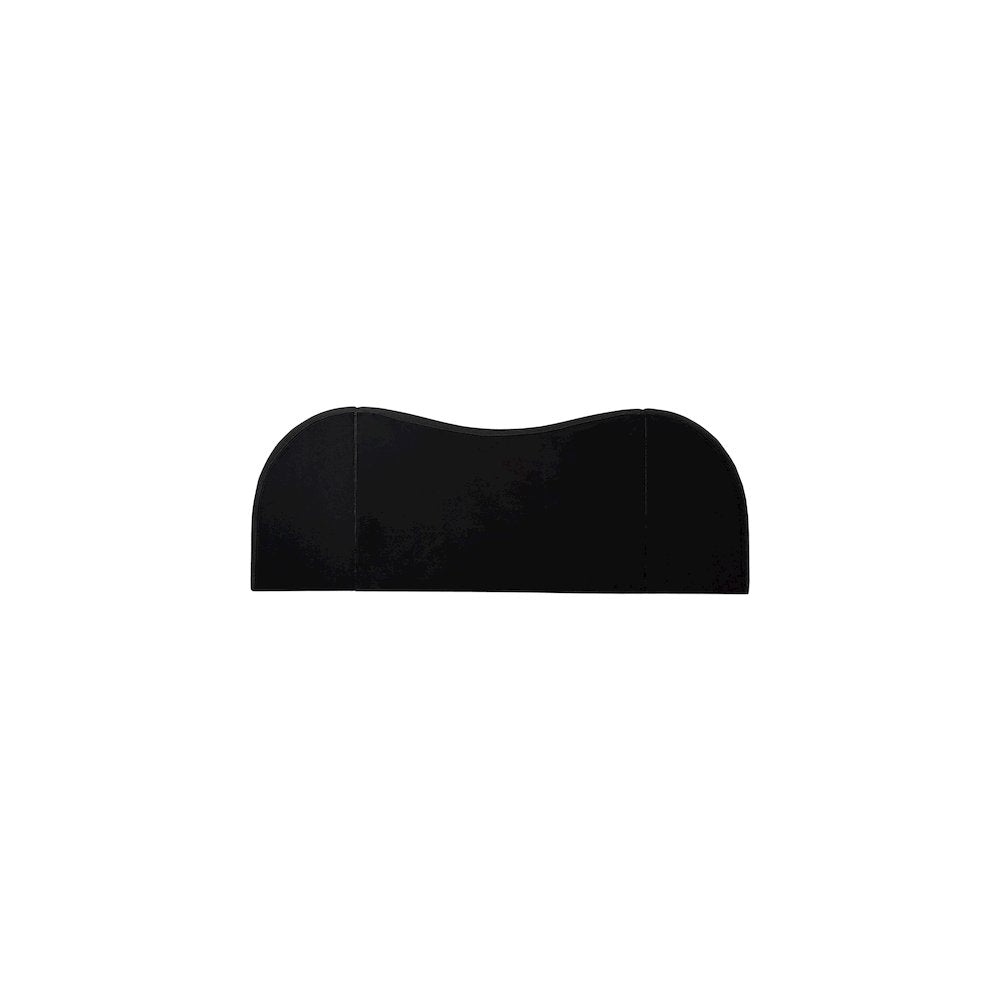 Everest Black Boucle Fabric King Bed
