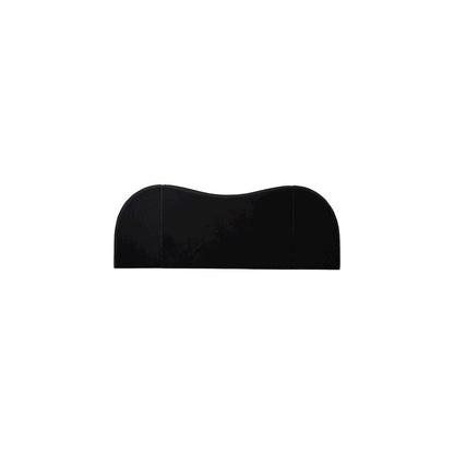 Everest Black Boucle Fabric Queen Bed