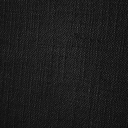 Everest Black Linen Textured Fabric King Bed
