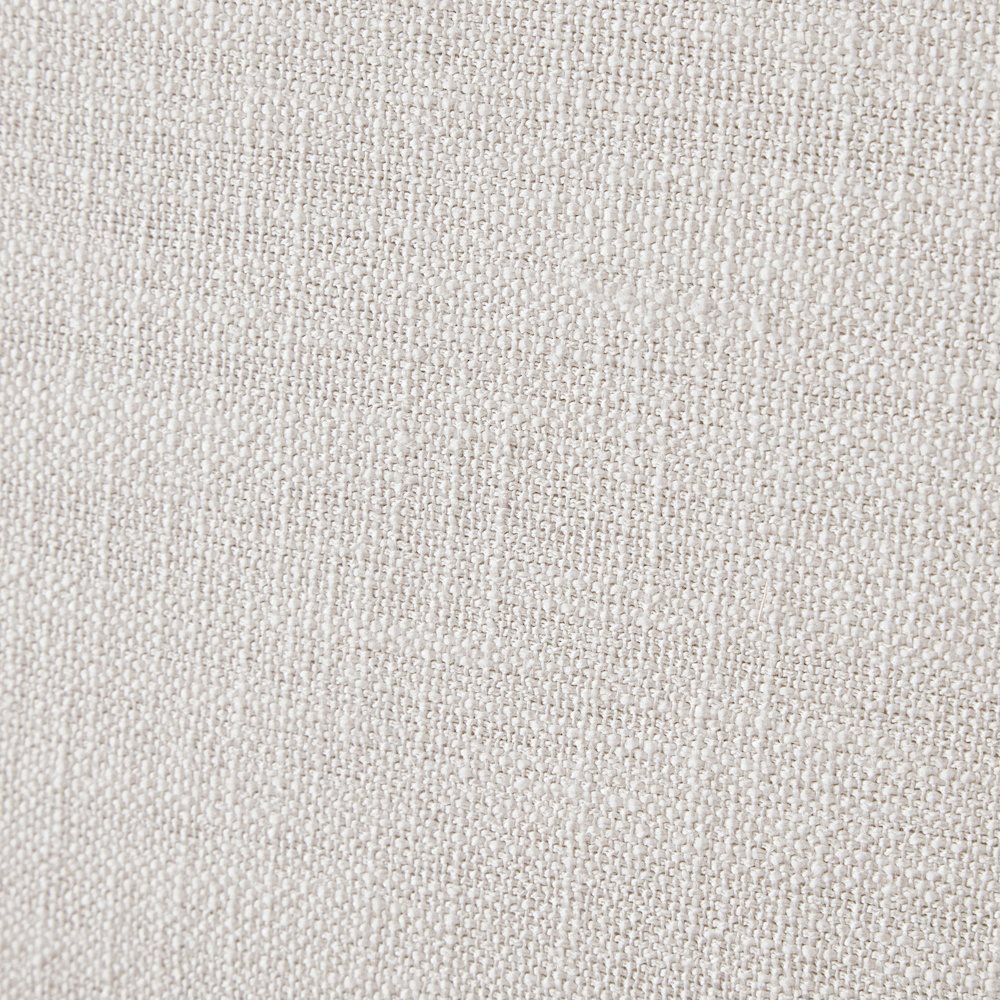 Everest Cream Linen Textured Fabric Queen Bed