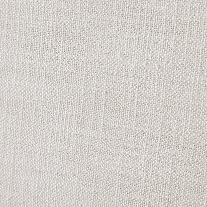 Everest Cream Linen Textured Fabric Queen Bed