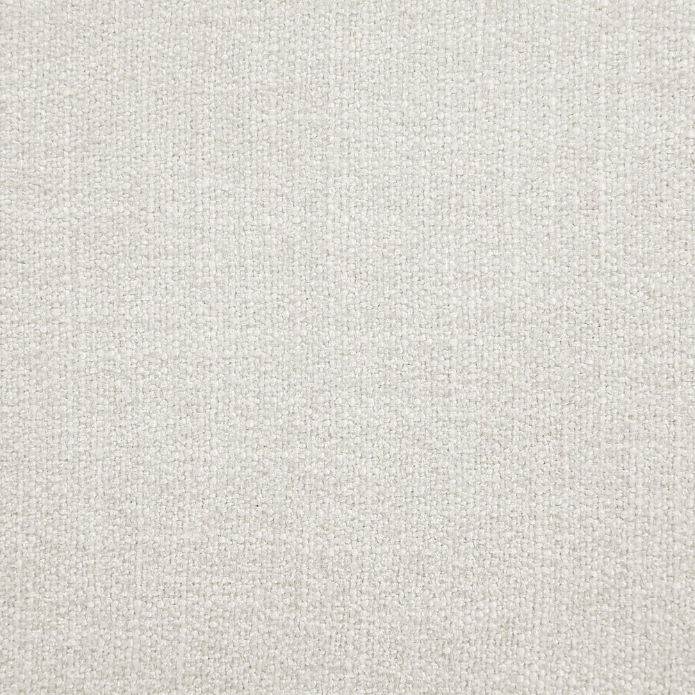 Adam Cream Linen Textured Fabric King Bed