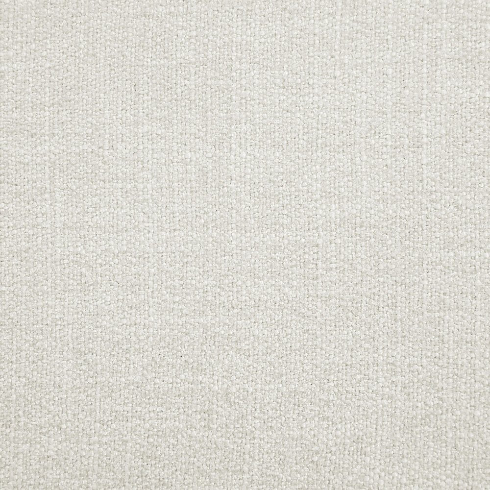 Adam Cream Linen Textured Fabric King Bed